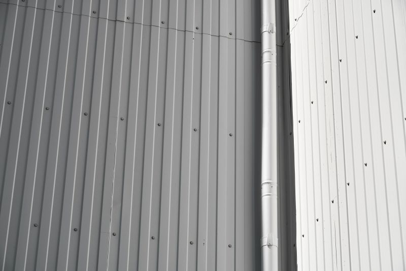 Flat Metal Siding Installation