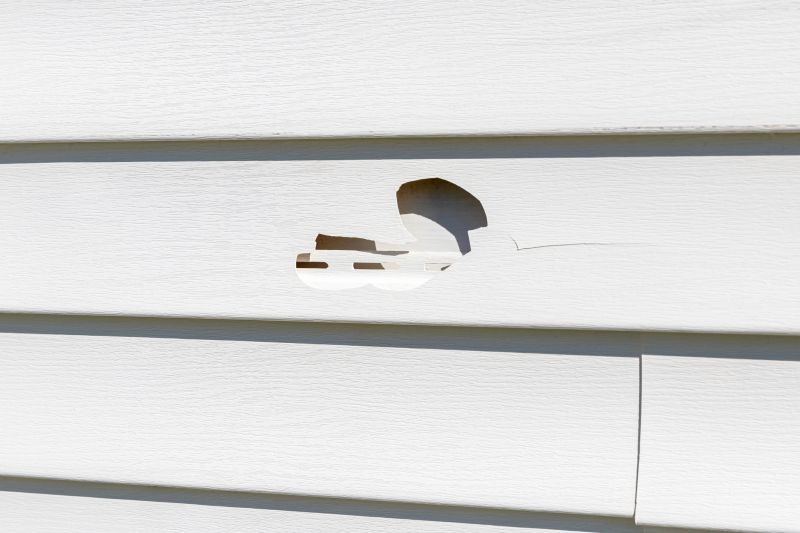 Repairing Cracked Vinyl Siding